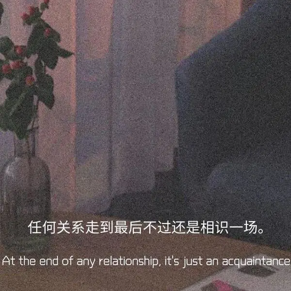 你不孤独，因为我还在